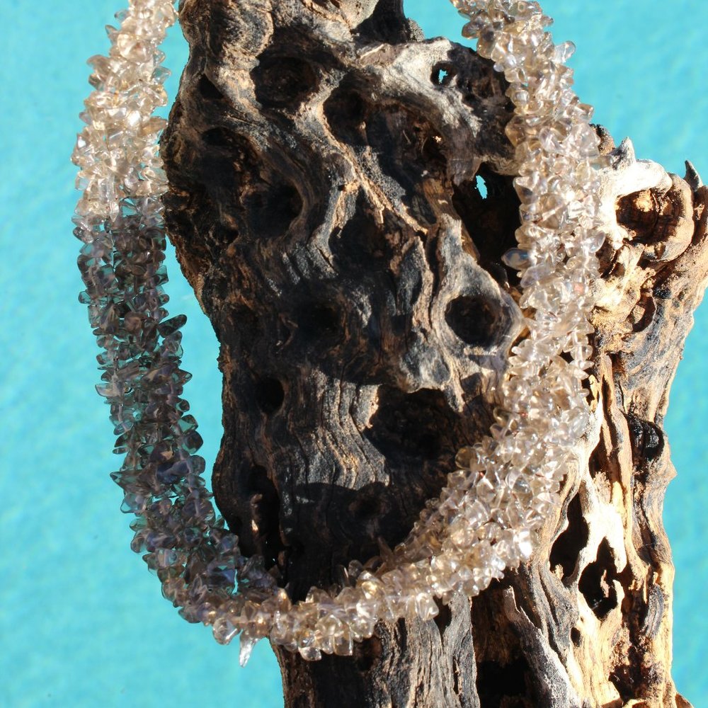 The Cleopatra Collection/ Smokey Quartz Necklace